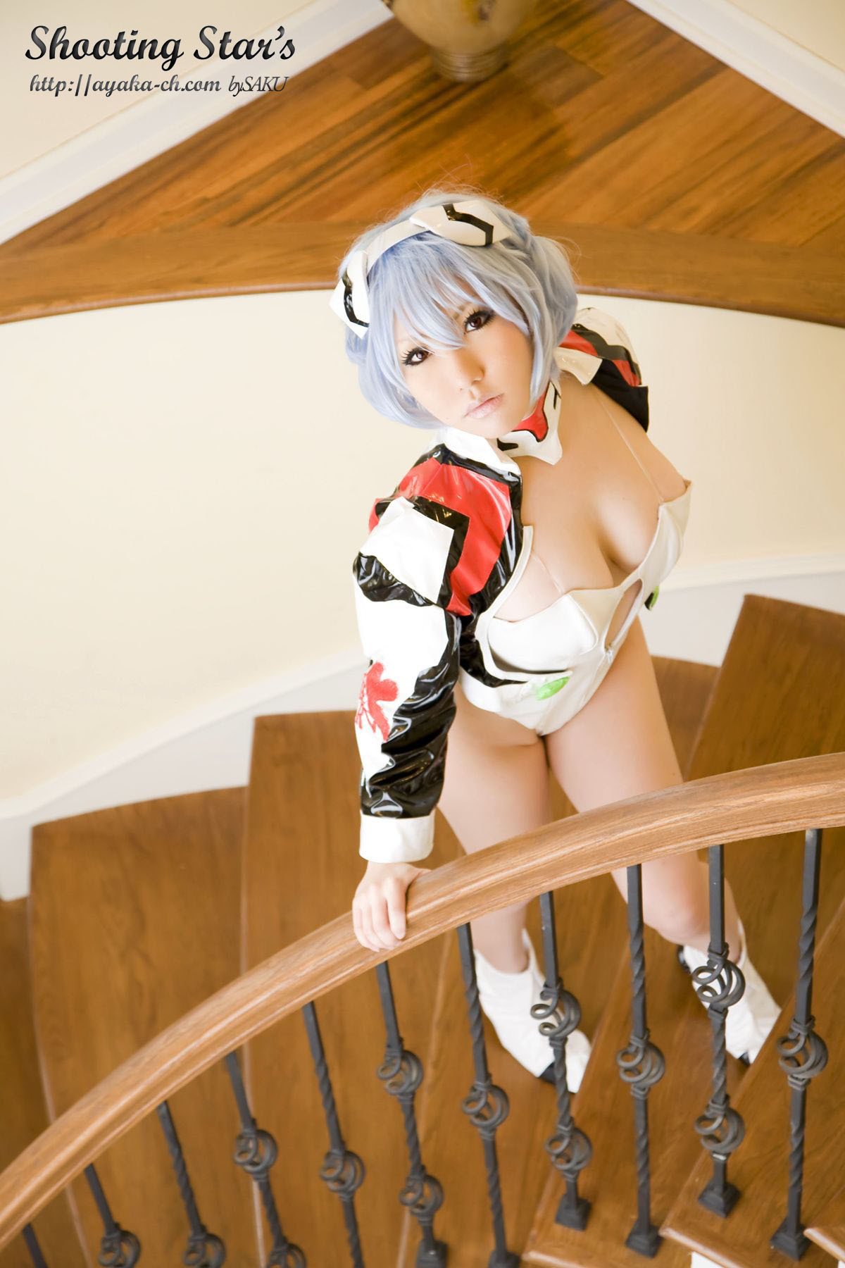 [Cosplay]  Evangelion - Big Tits Rei Ayanami 2